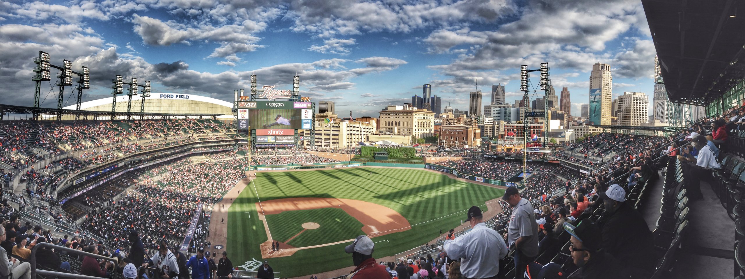 Comerica Park in Detroit, MI - Home of the Detroit Tigers