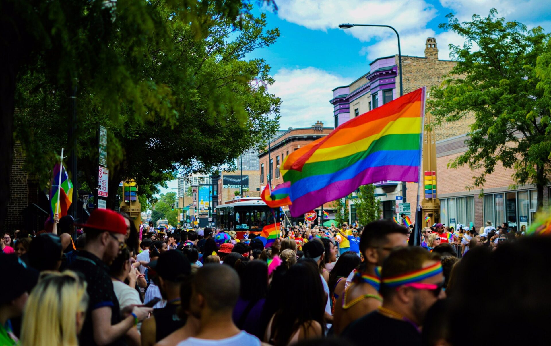 Advertising at Pride Parades