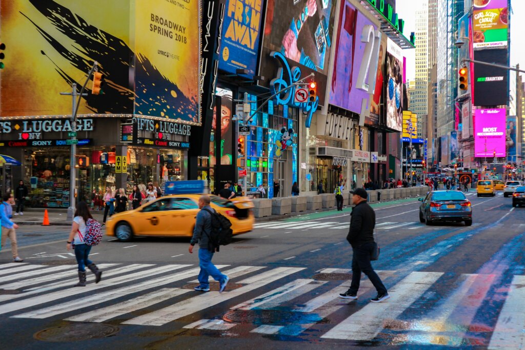 Taxi Advertising in New York City