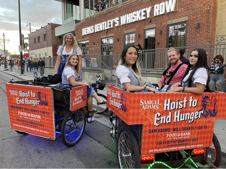 Pedicabs for Oktoberfest