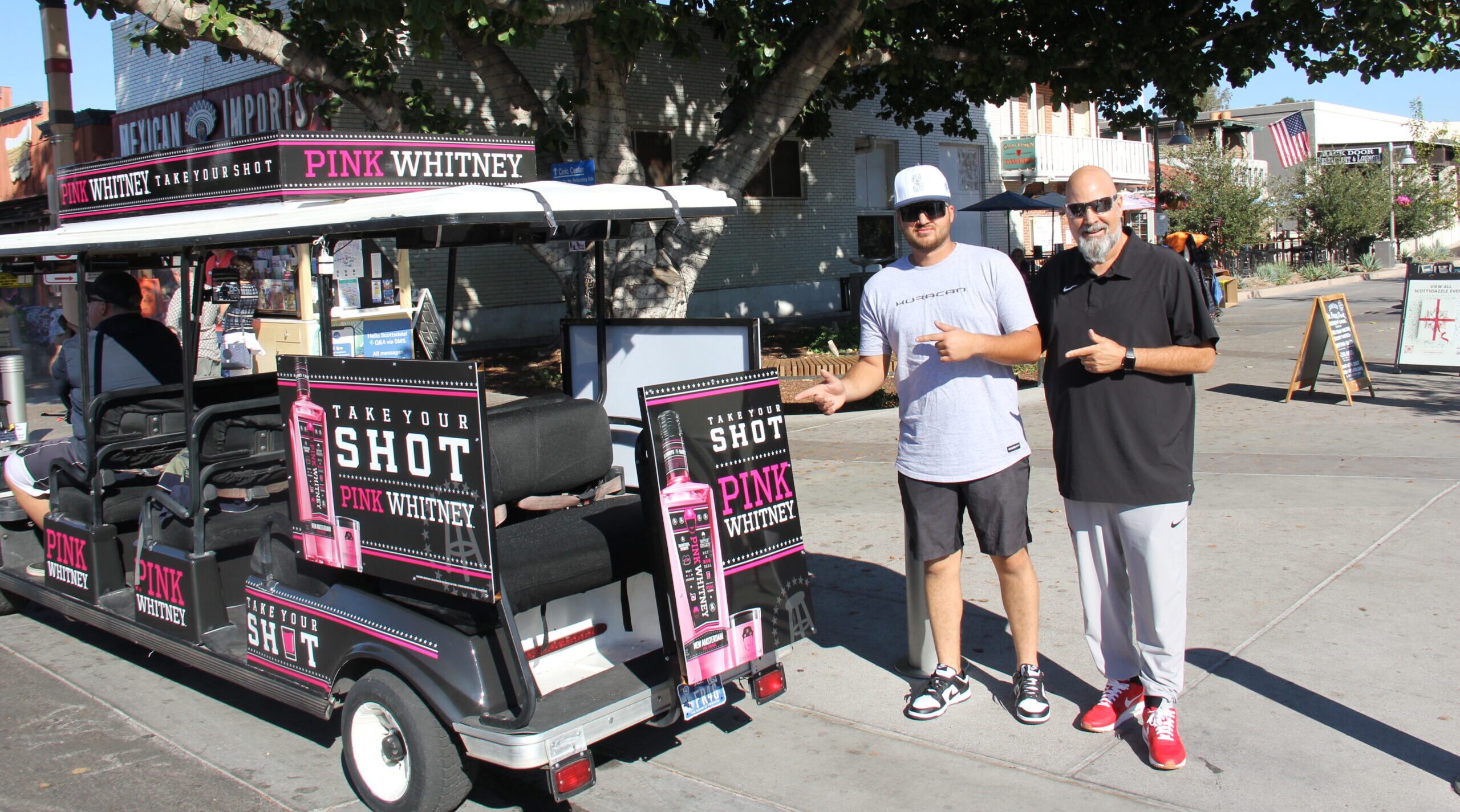 Ads on Golf Carts