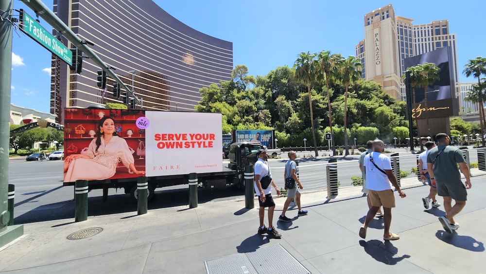 LED Truck Advertising